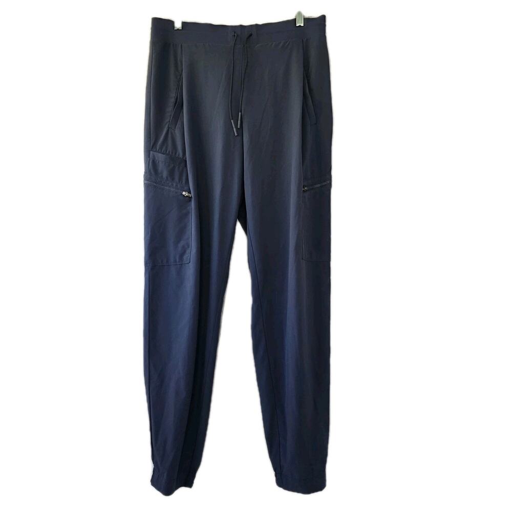 Athleta Women's Size 10T Navy Blue Venture Utility Jogger Cargo Pants Athleisure